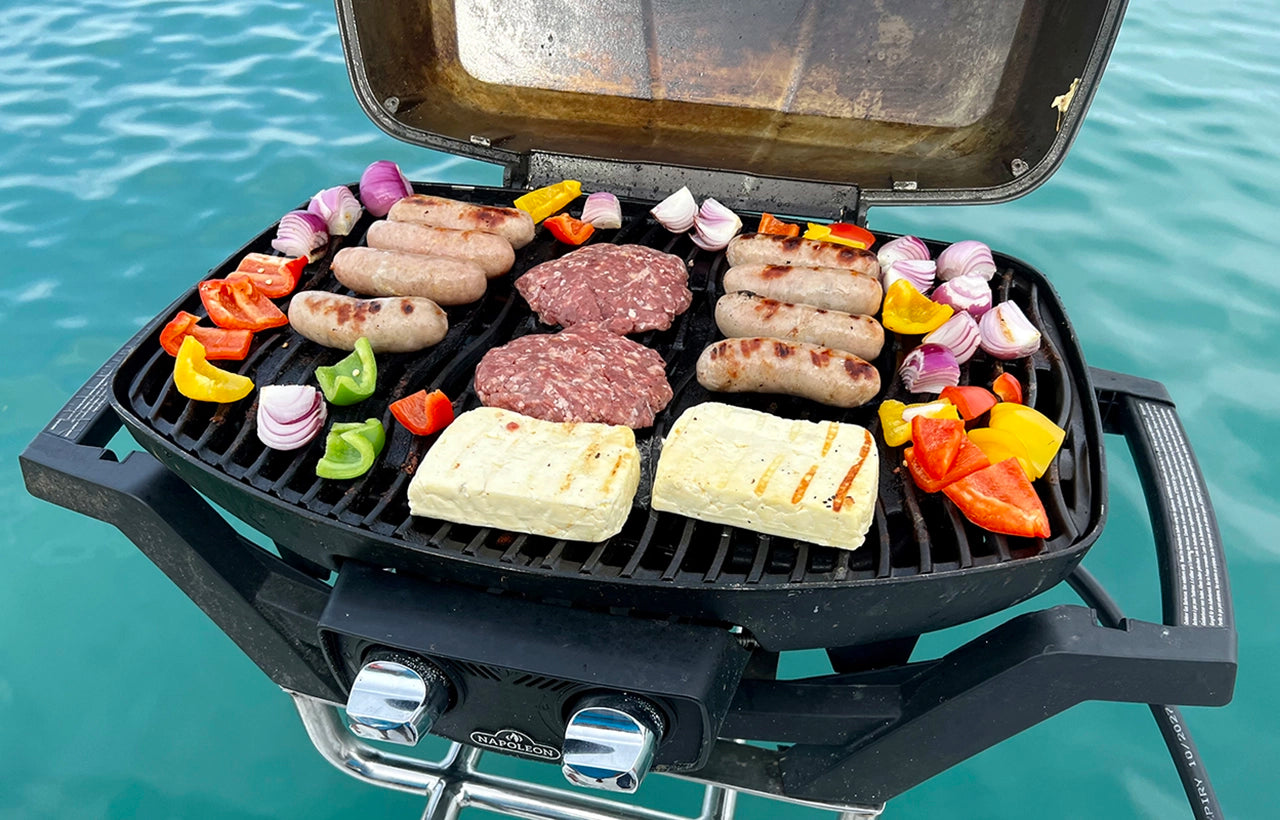 luxury charter BBQ food package