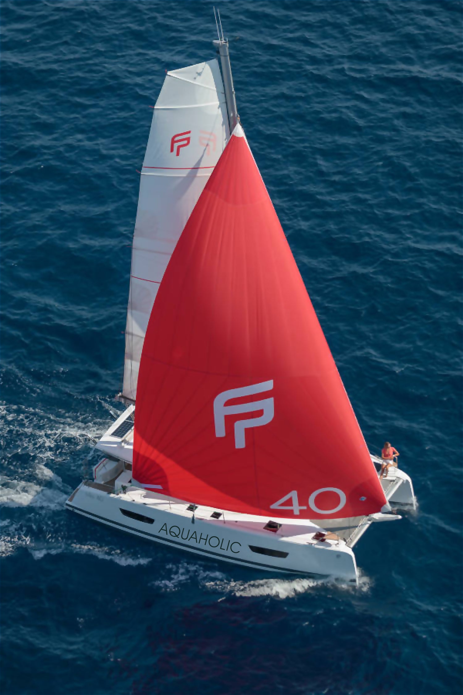 AQUAHOLIC with full sails