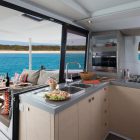 Aquaholic Luxury Charter - Galley & Stern Dining Table